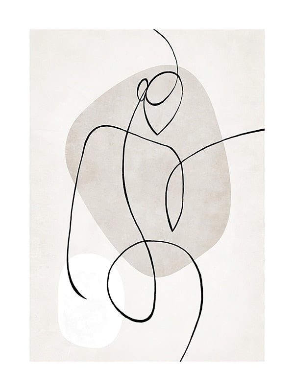Abstract Line Figure