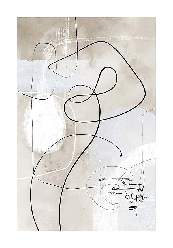 Abstract Line Figure