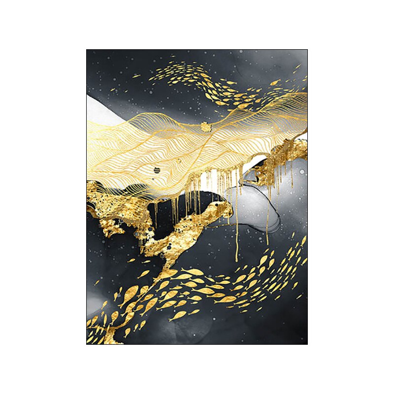 Marble Schwarz Gold