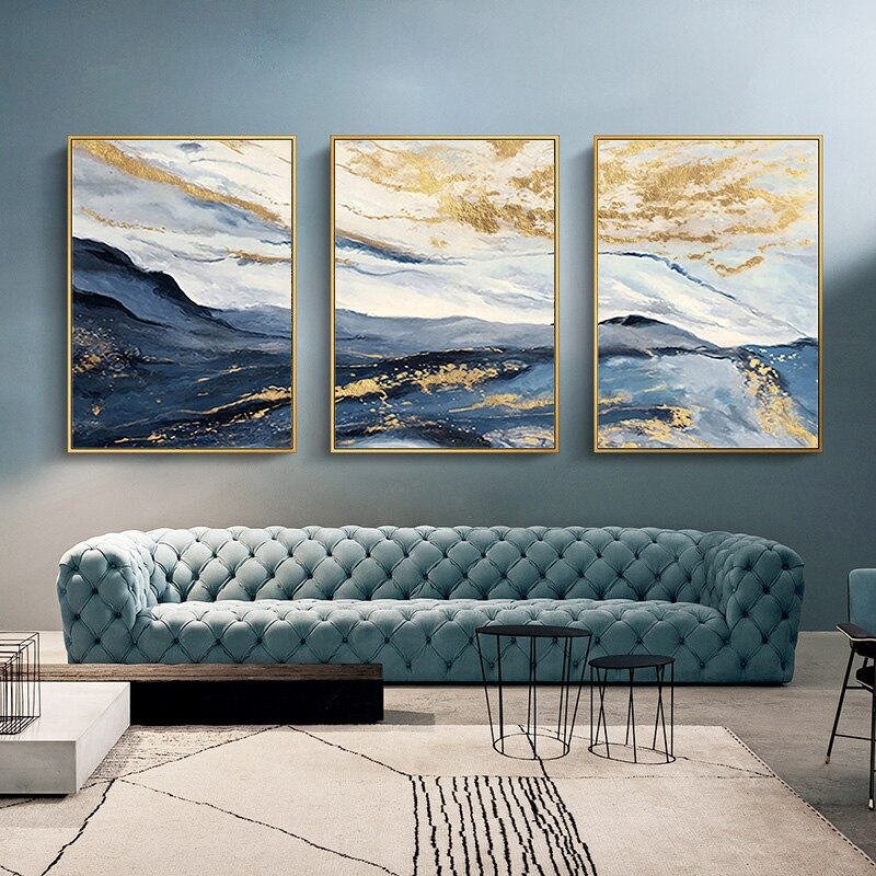 Marble Look Blue
