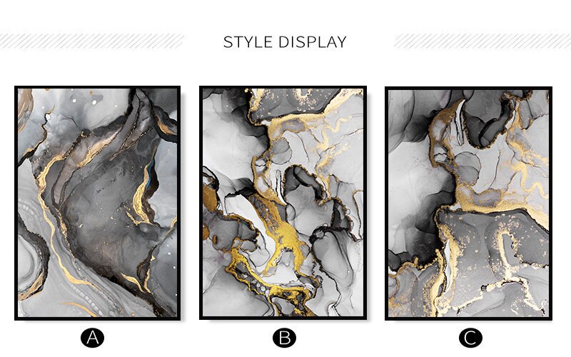 Marble Grau Gold