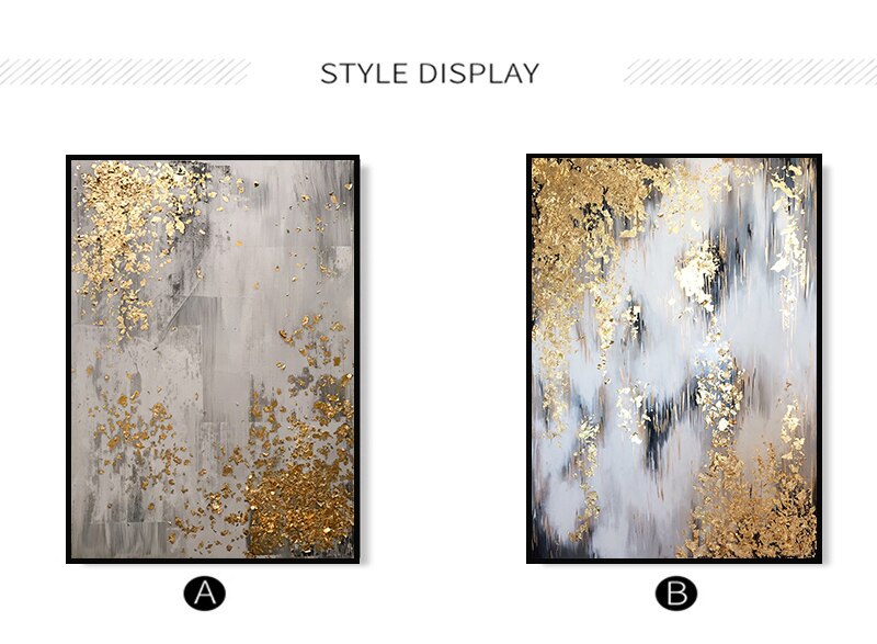 Abstract Luxury Gold Shine