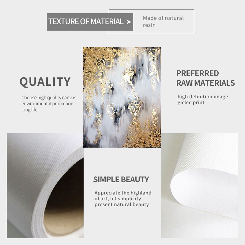 Abstract Luxury Gold Shine