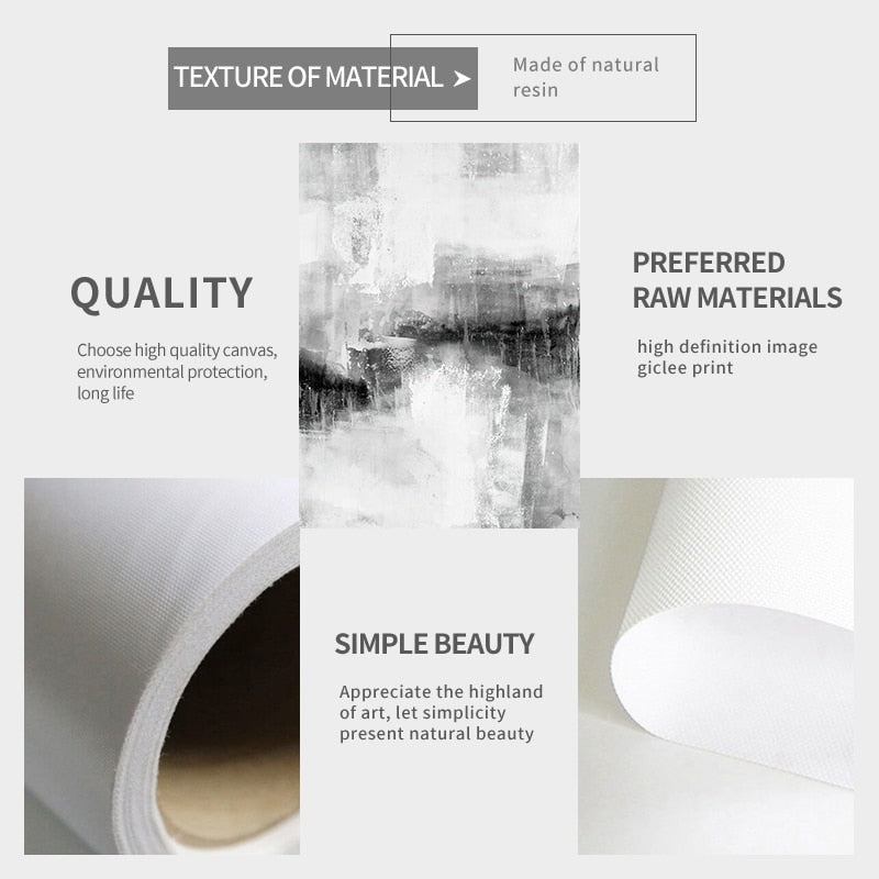 Abstract Minimalist Grau