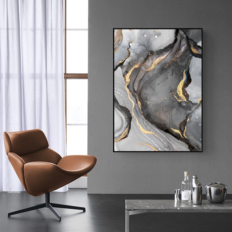 Marble Grau Gold