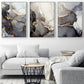 Marble Dunkelgrau Gold