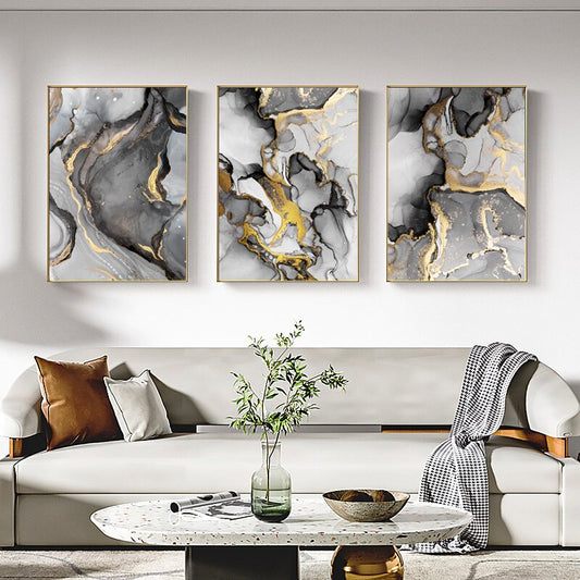 Marble Grau Gold